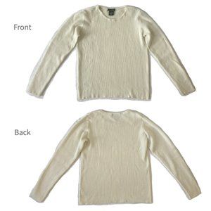 Eddie Bauer Ribbed + Cropped Sweater